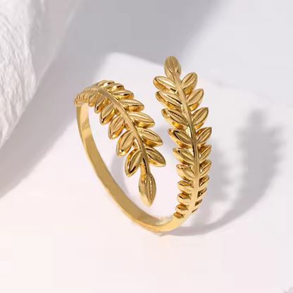 Anillo envolvente de helecho
