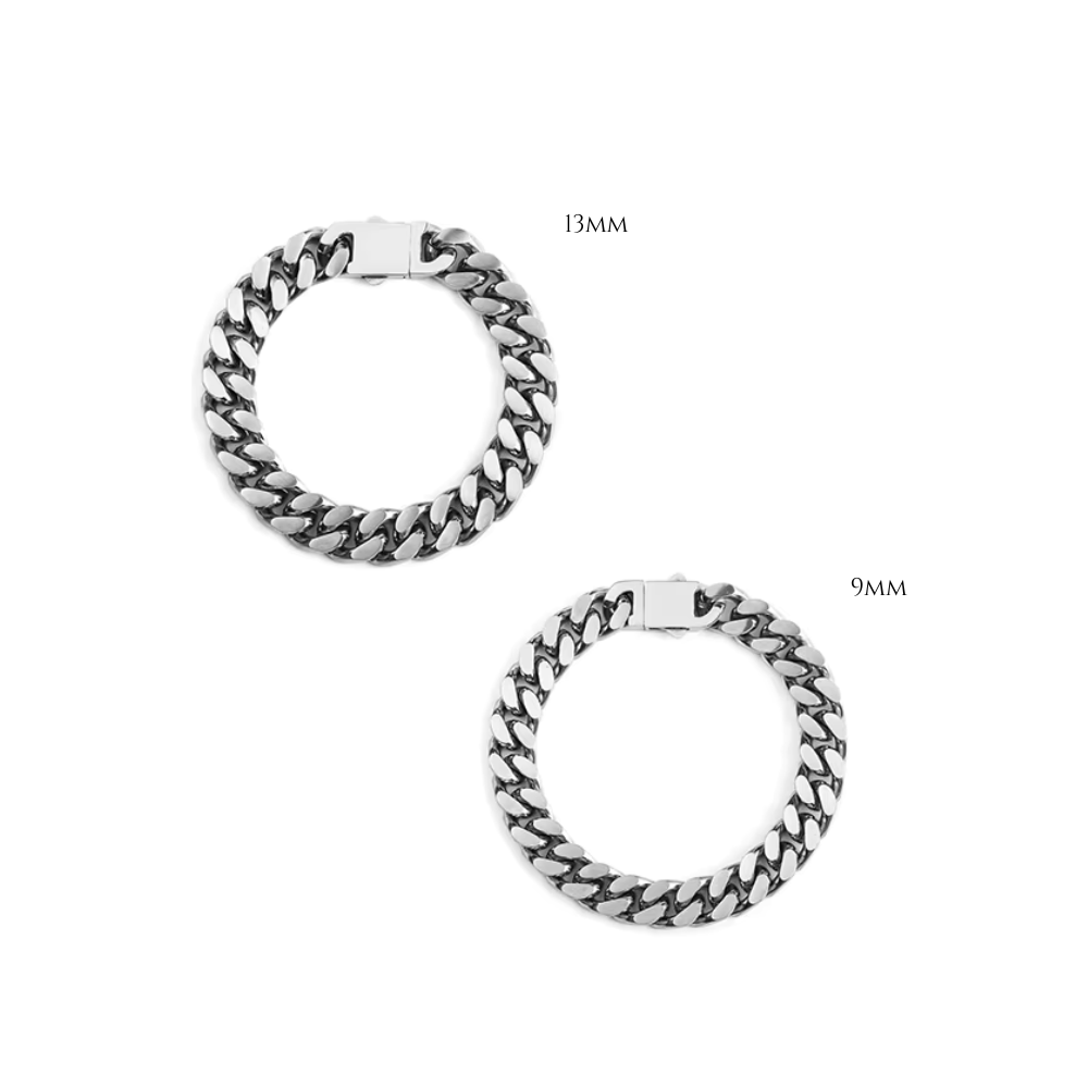 Chunky Cuban Chain Bracelet