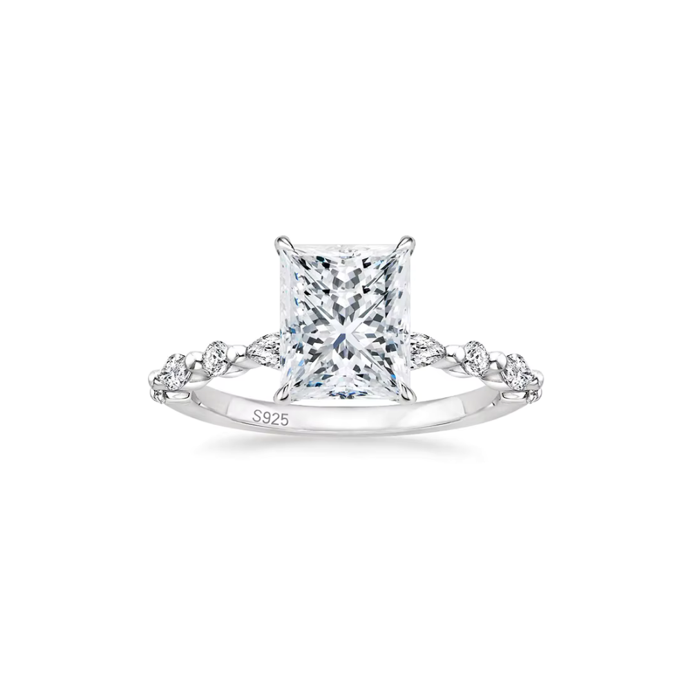 Eternity Sparkle Emerald Ring