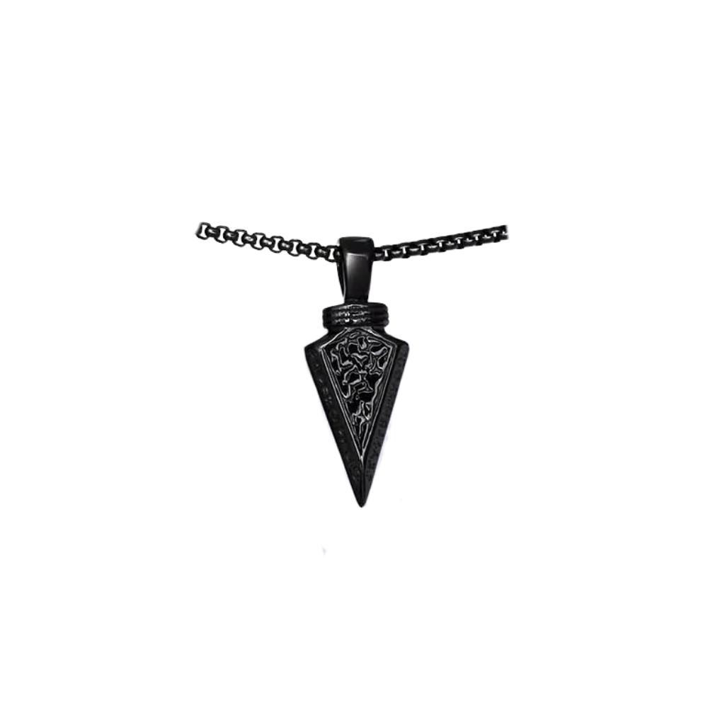 Viking Arrowhead Pendant Necklace