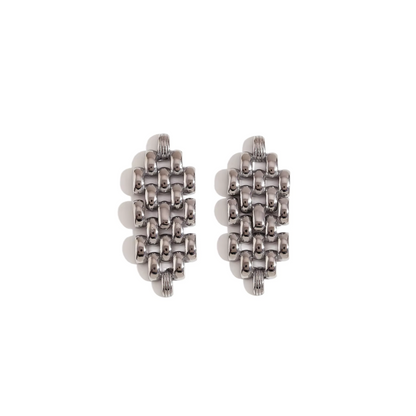 Watchband Drop Earrings