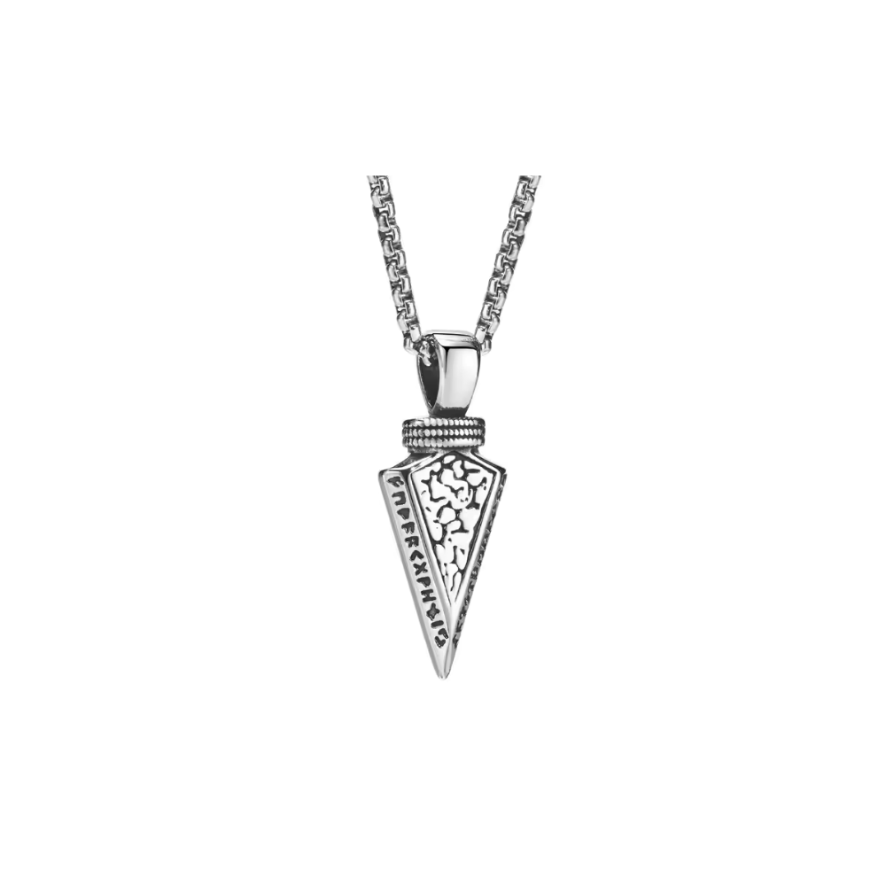 Viking Arrowhead Pendant Necklace
