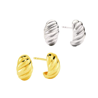 Tiny Baguette Earrings