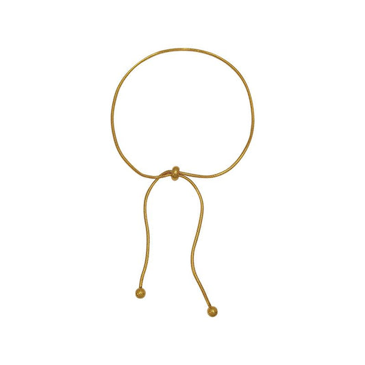 Serpentine Bow Anklet