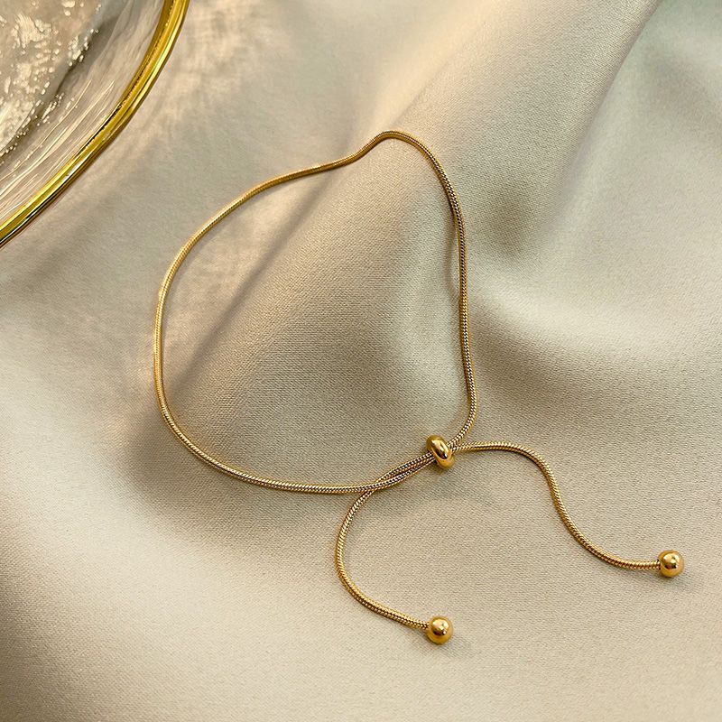 Serpentine Bow Anklet